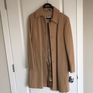 MaxMara Tan Wool Coat
